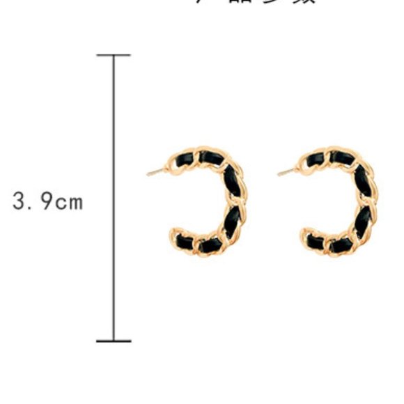 ❤️🔥𝕤𝕒𝕝𝕖❤️🔥🦋coco leather earrings - Picture 7 of 11